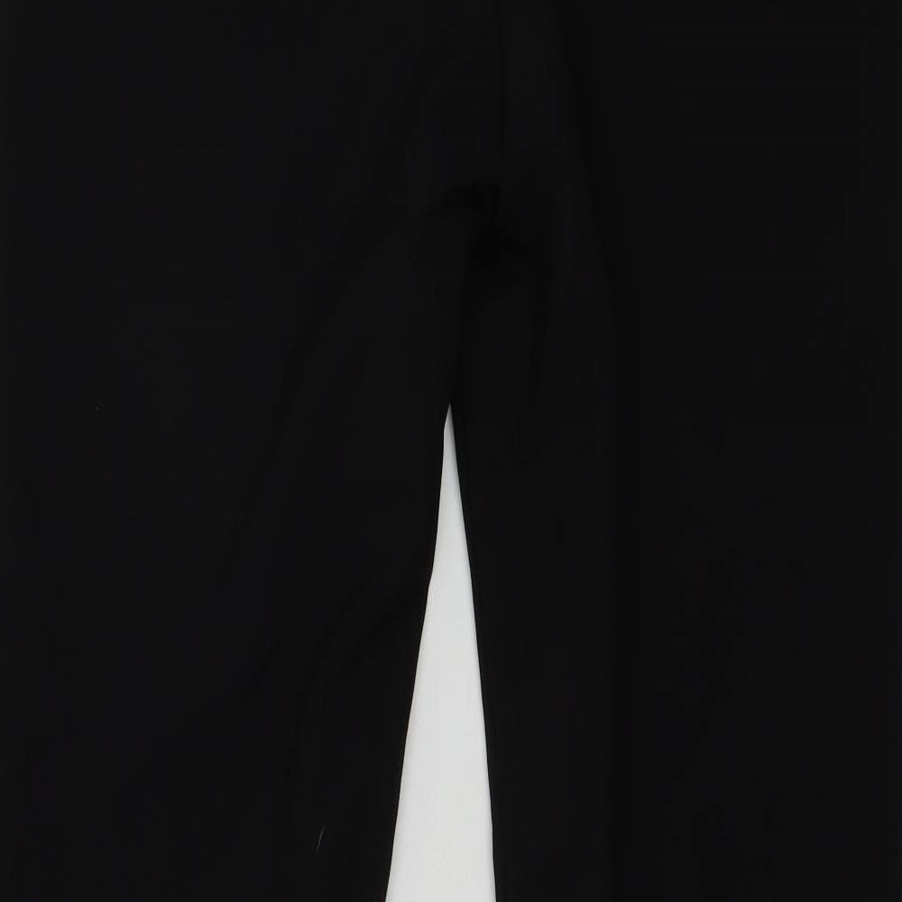 Womens UK Size 34 in NEXT Regular Fit Black Trousers