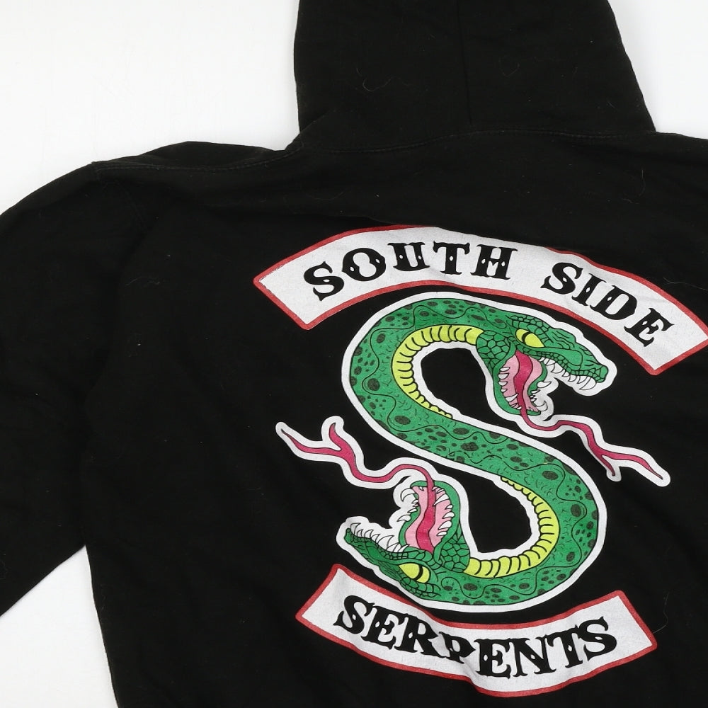 Mens UK Size M All We Do is Black Pullover Hoodie