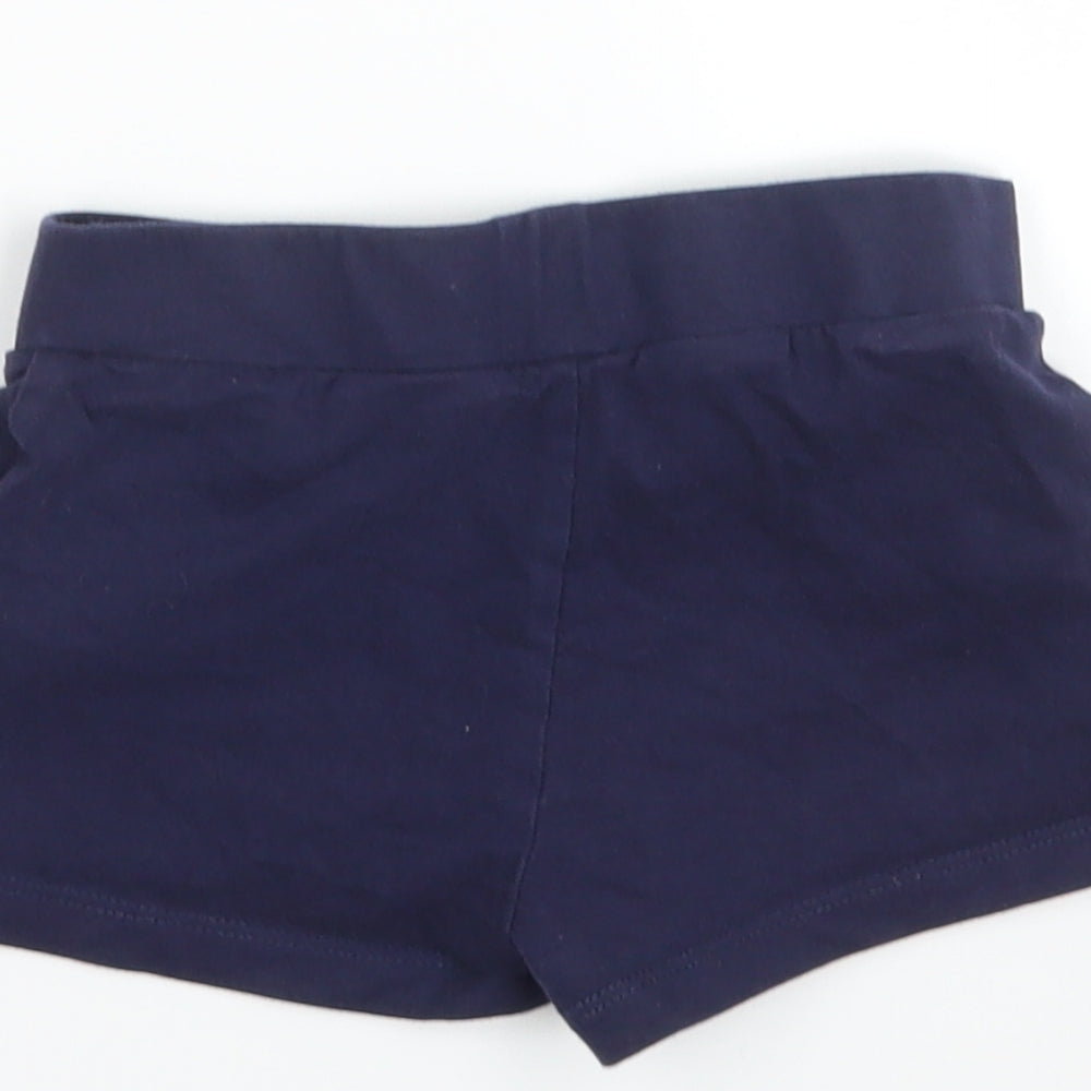 George Girls Blue Cut-Off Shorts Size 4-5 Years
