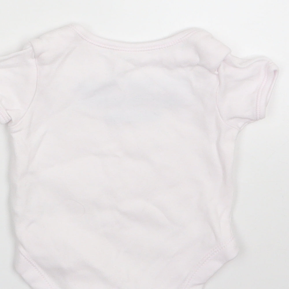 George Girls White Babygrow One-Piece Size 0-3 Months