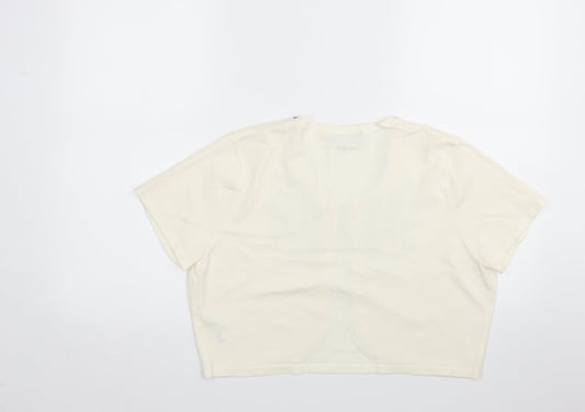 BHS Womens Ivory Cardigan Jumper Size 16