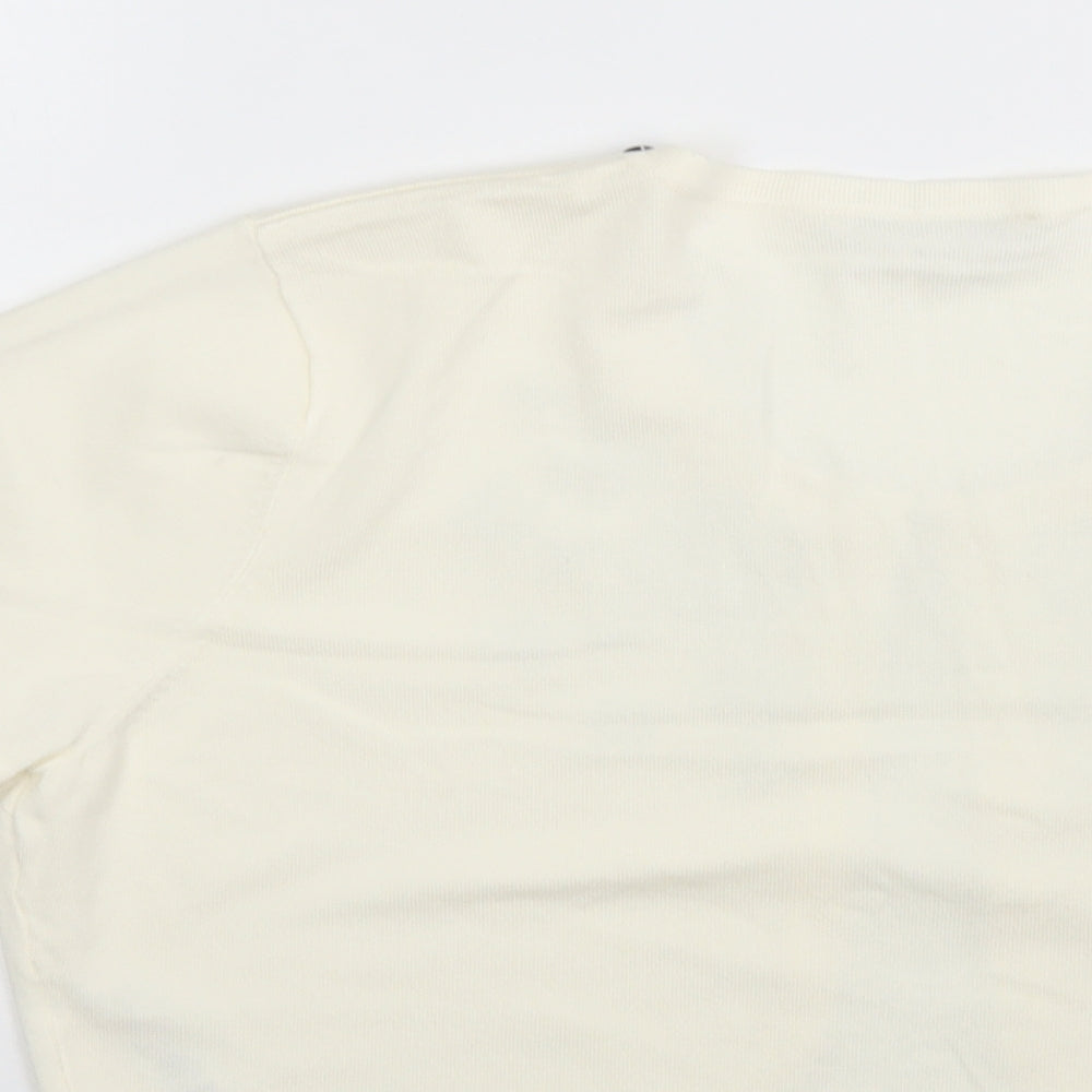 BHS Womens Ivory Cardigan Jumper Size 16