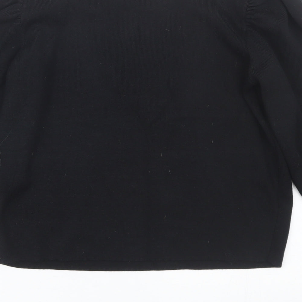 Womens UK Size 8 New Look Black Pullover Jumper