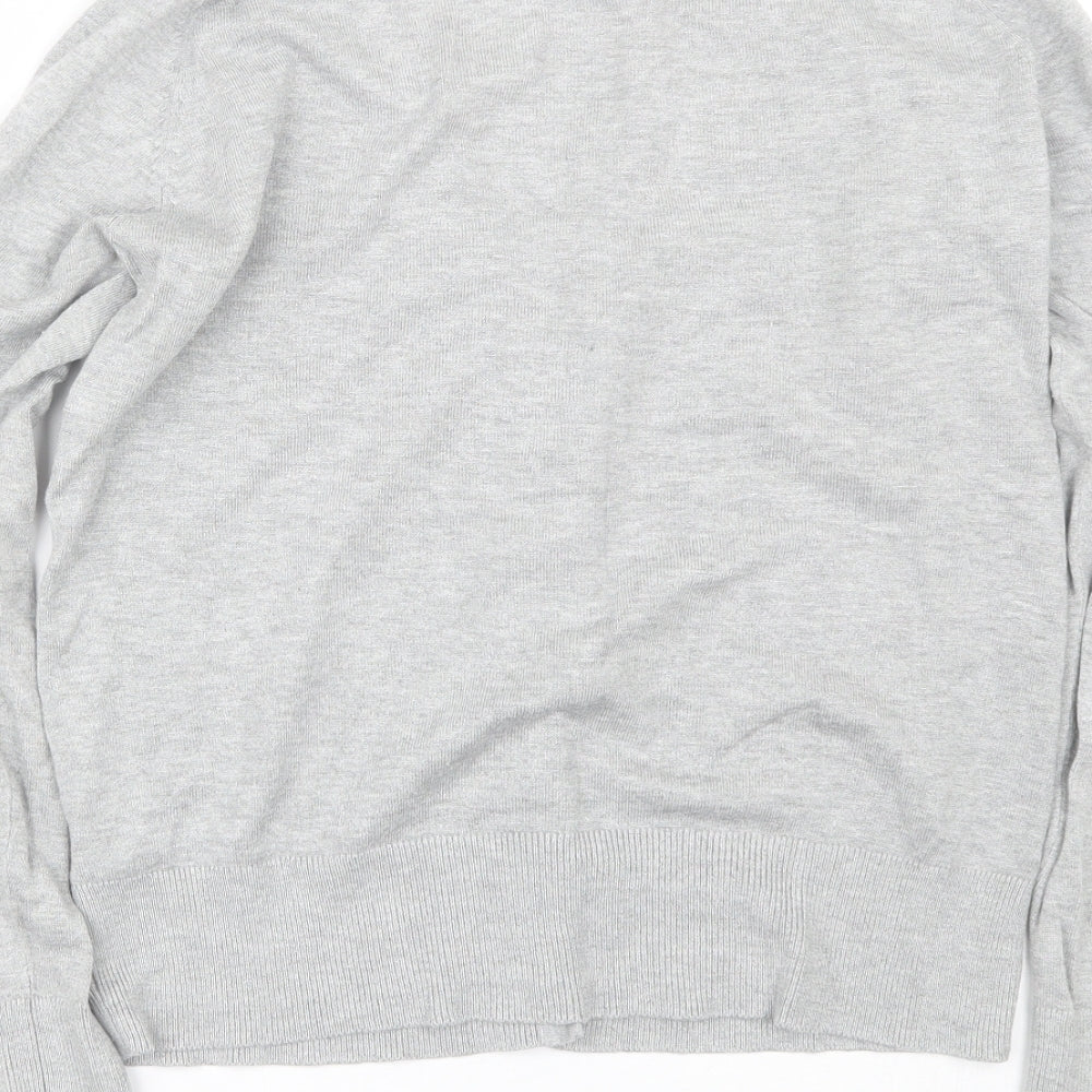 Womens UK Size 12 Dorothy Perkins Grey Cardigan Jumper