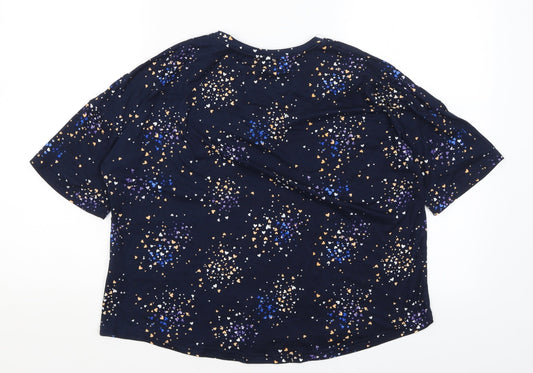 Primark Womens Blue Basic T-Shirt Size XS