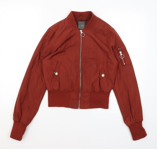 Womens UK Size 4 Primark Red Jacket