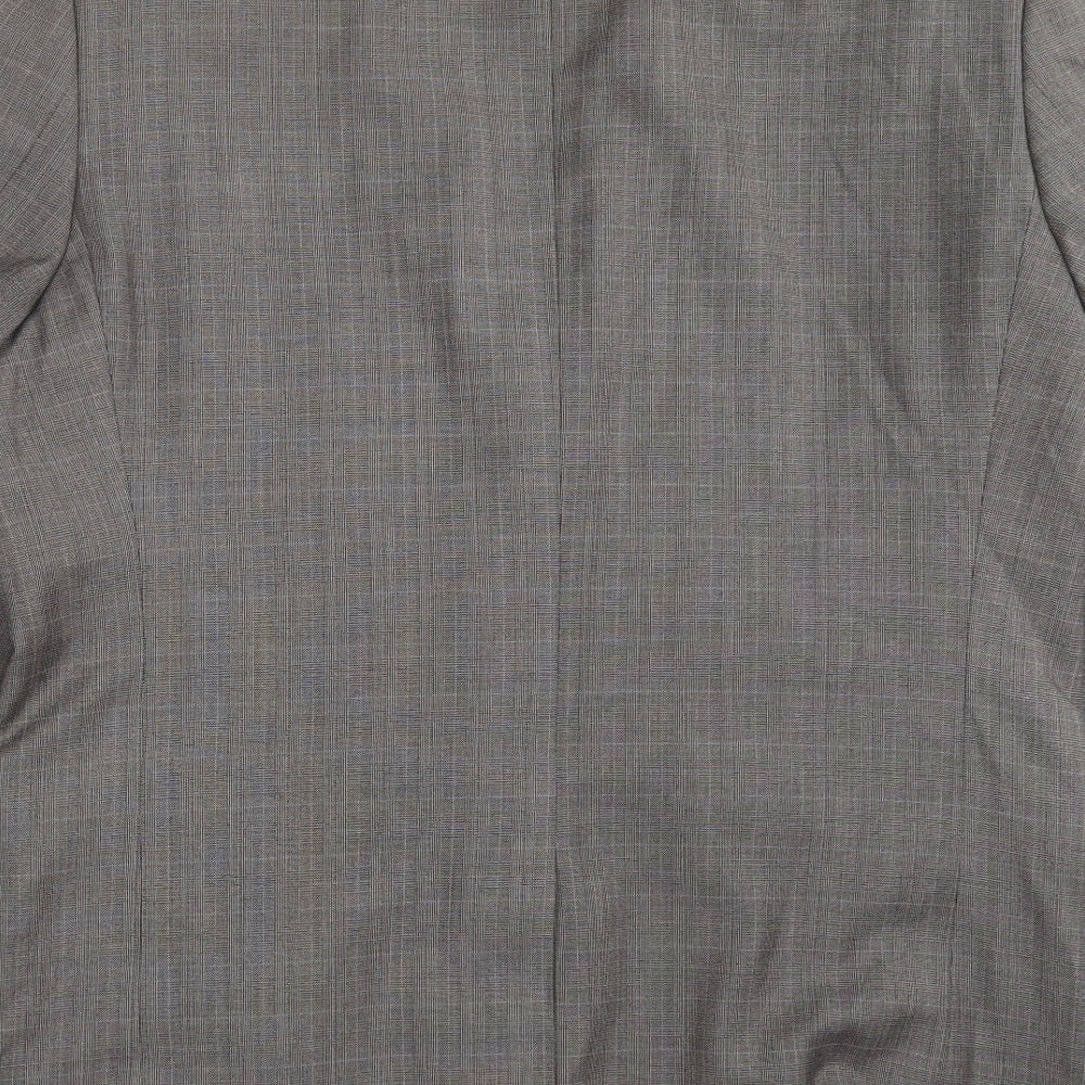 Taylor & Wright Mens Grey Check Jacket Suit Jacket Size 42