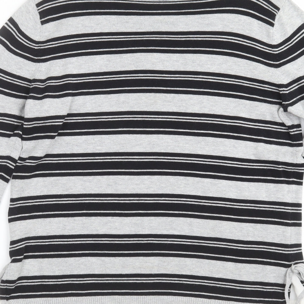 Womens UK Size 10 Dorothy Perkins Grey Pullover Jumper