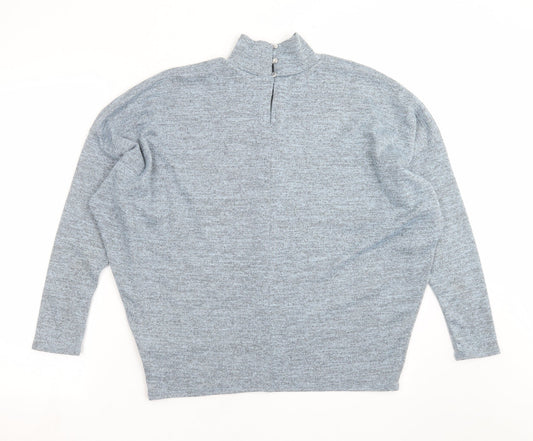 Womens UK Size M Roman Blue Pullover Jumper