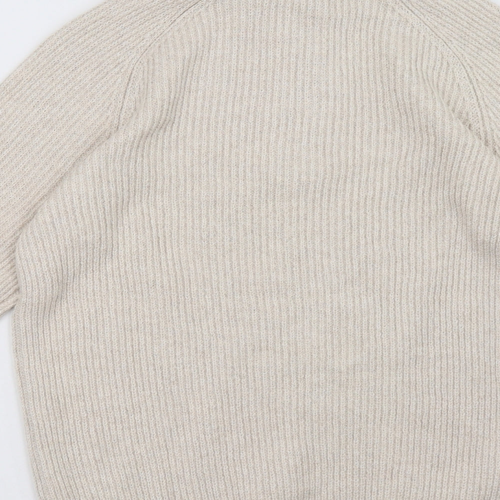 George Mens Beige Pullover Sweatshirt Size M