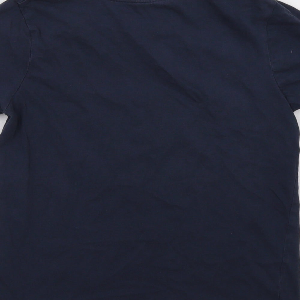 Primark Boys Blue Basic T-Shirt Size 9 Years