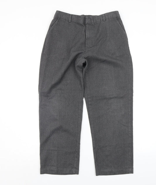 BHS Boys Grey Capri Trousers Size 10 Years