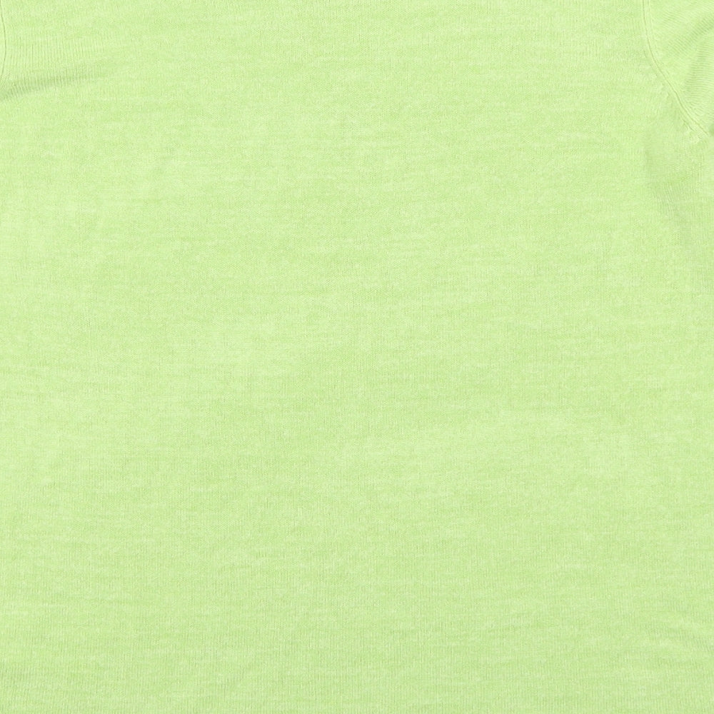 Womens UK Size 14 Debenhams Green Pullover Jumper