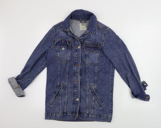 Womens UK Size 4 denim co Blue Jacket