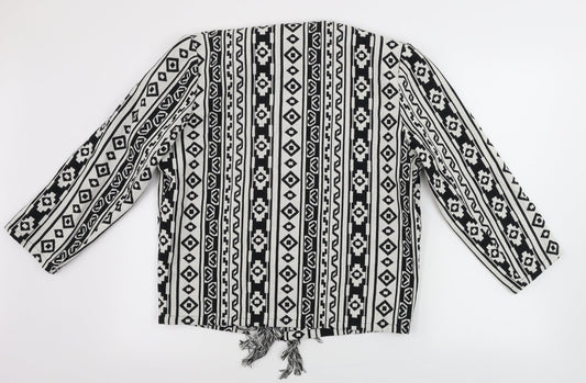 Womens UK Size 16 Atmosphere White Cardigan Jumper