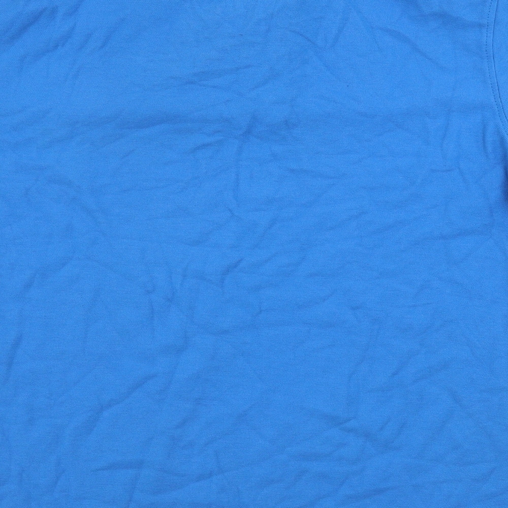 Cedar Wood State Mens Blue Polo Size M