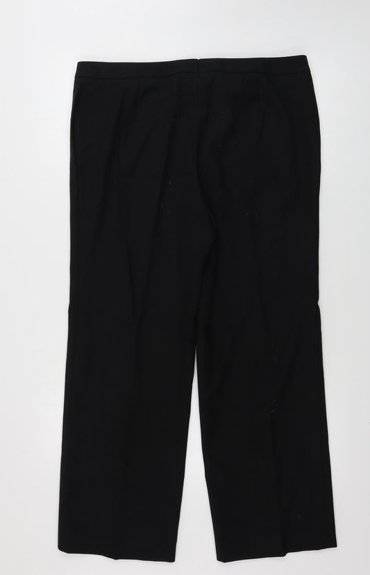 ESCADA Mens Black Trousers Size 36 in L24 in