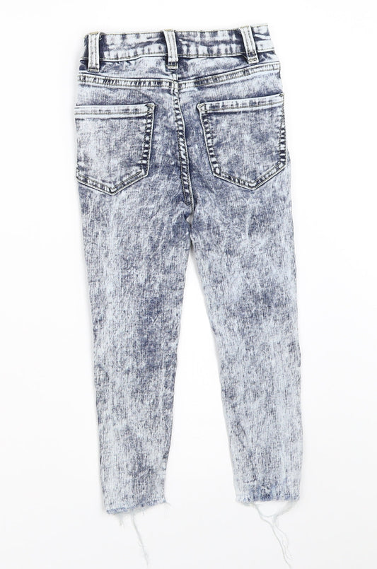 George Girls Blue Denim Skinny Jeans Size 4-5 Years