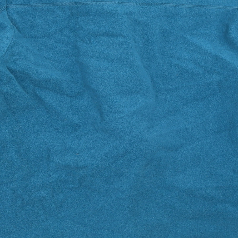 Oxy Lane Womens Blue Fleece Jacket Size 2XL