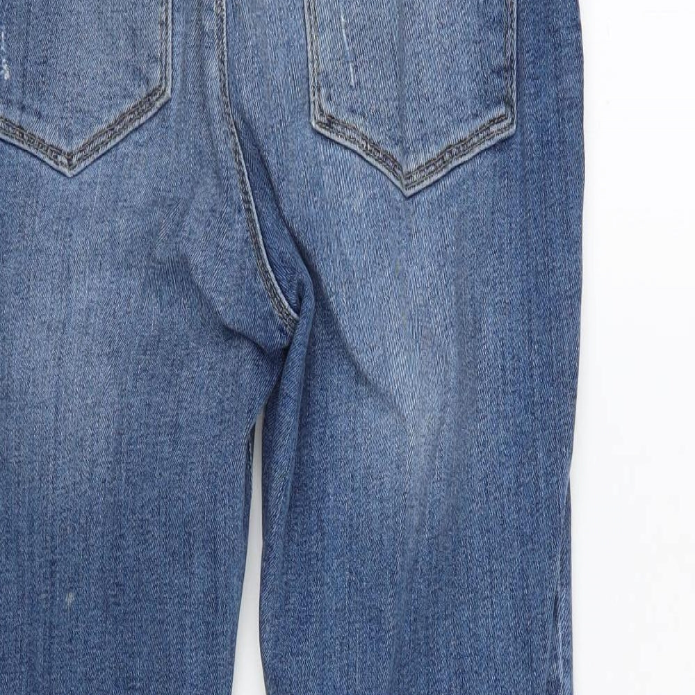 Very Womens Blue Skinny Jeans Size 8 L27 in