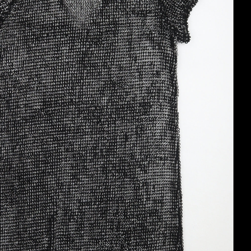 Missguided Womens Black A-Line Size 6