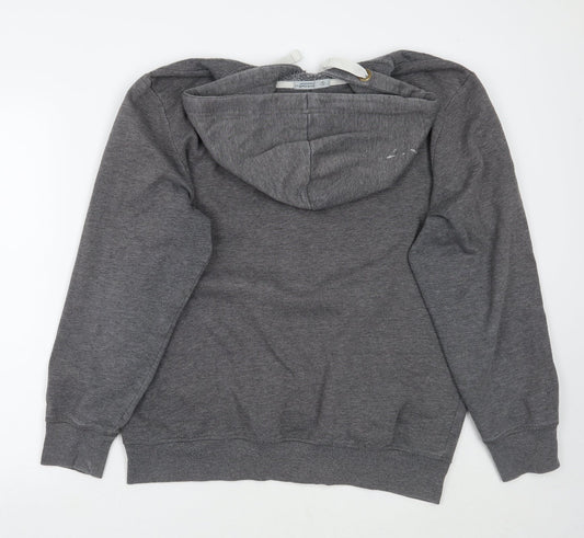 Avenue Mens Grey Rayon Jacket Coat Size L