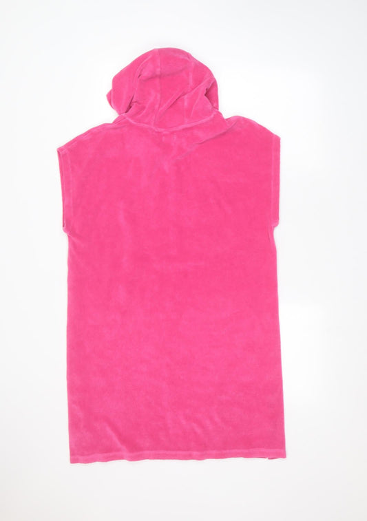 Womens UK Size 12 NEXT Pink Pullover Hoodie