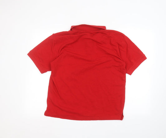 Preworn Mens Red Polo Size XL