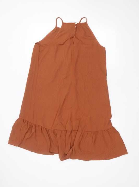 Primark Womens Brown Basic T-Shirt Size 14