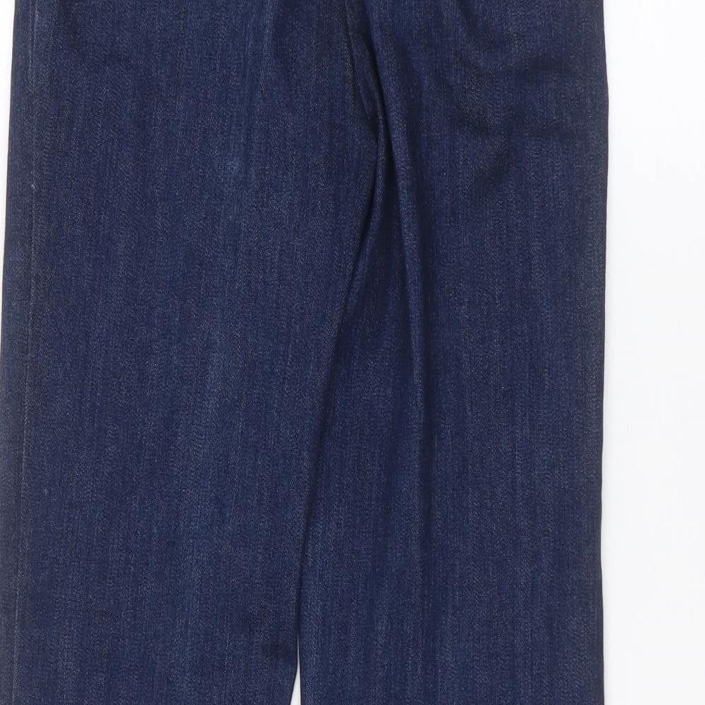 Womens UK Size 6 H&M Regular Fit Straight Blue Jeans