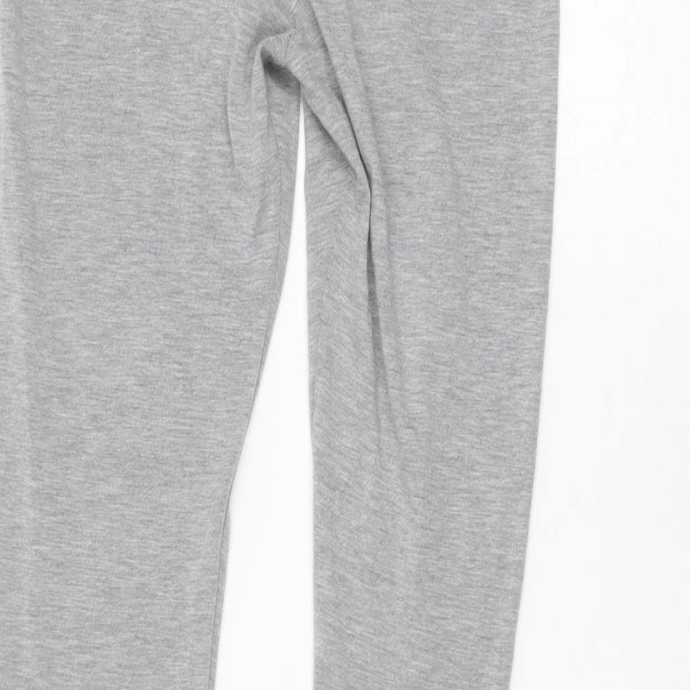 Womens UK Size S Preworn Regular Fit Sweatpants Grey Trousers