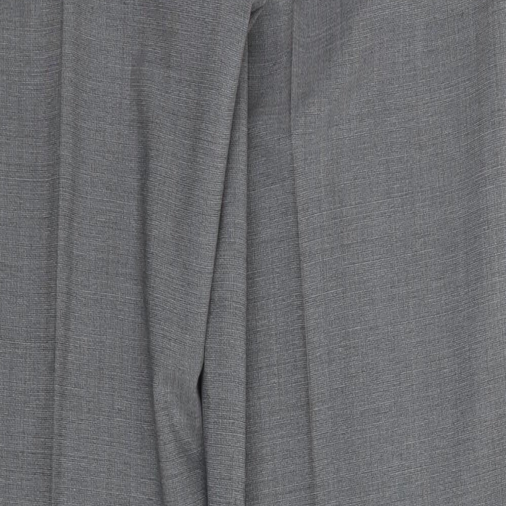 Marks and Spencer Mens Grey Trousers Size 34 in L30 in