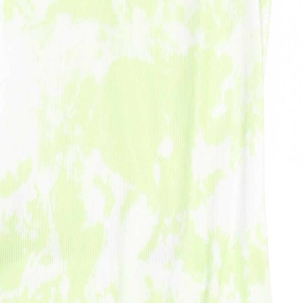 PRETTYLITTLETHING Womens Yellow Pencil Dress Size 8