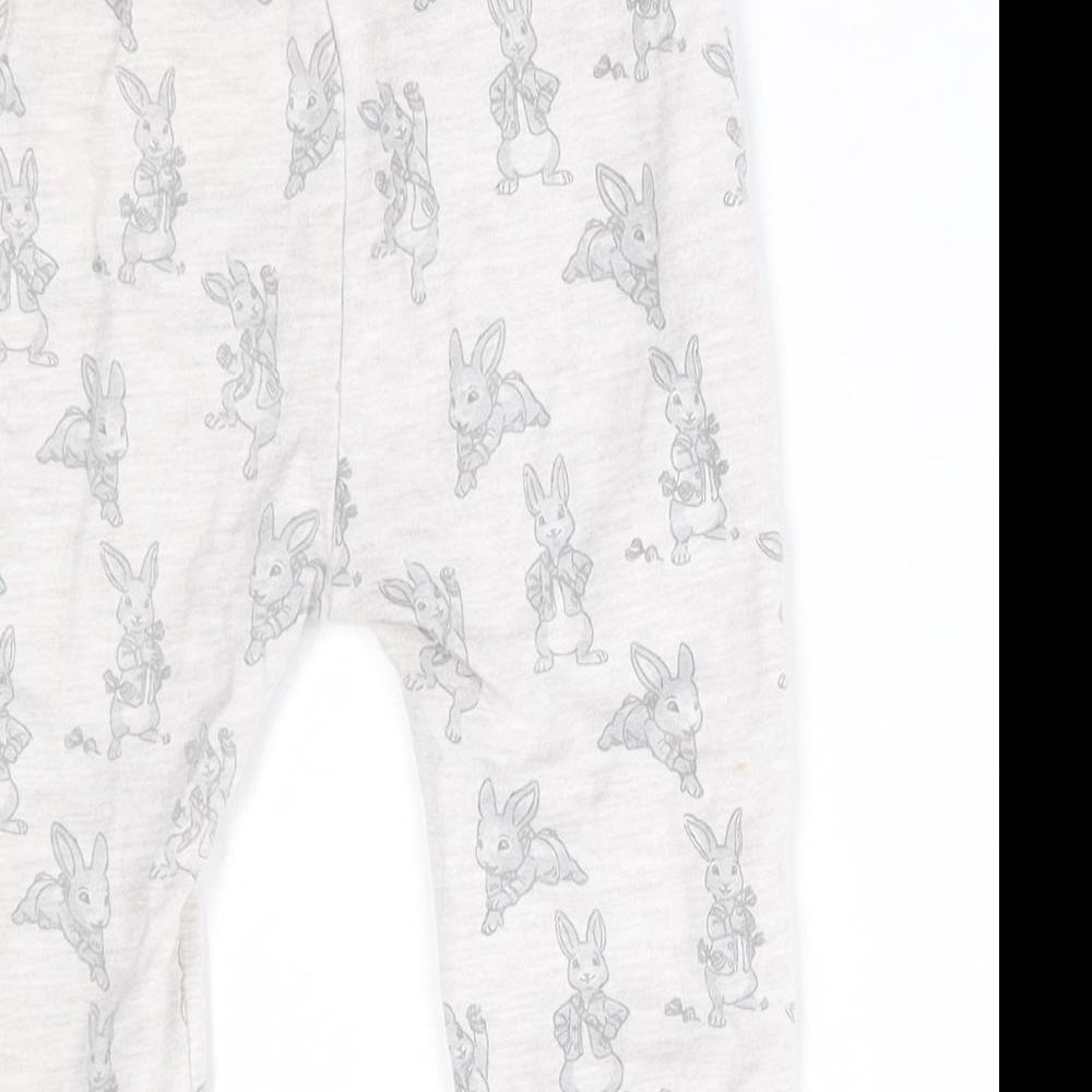 George Baby Grey Jogger Trousers Size 12-18 Months