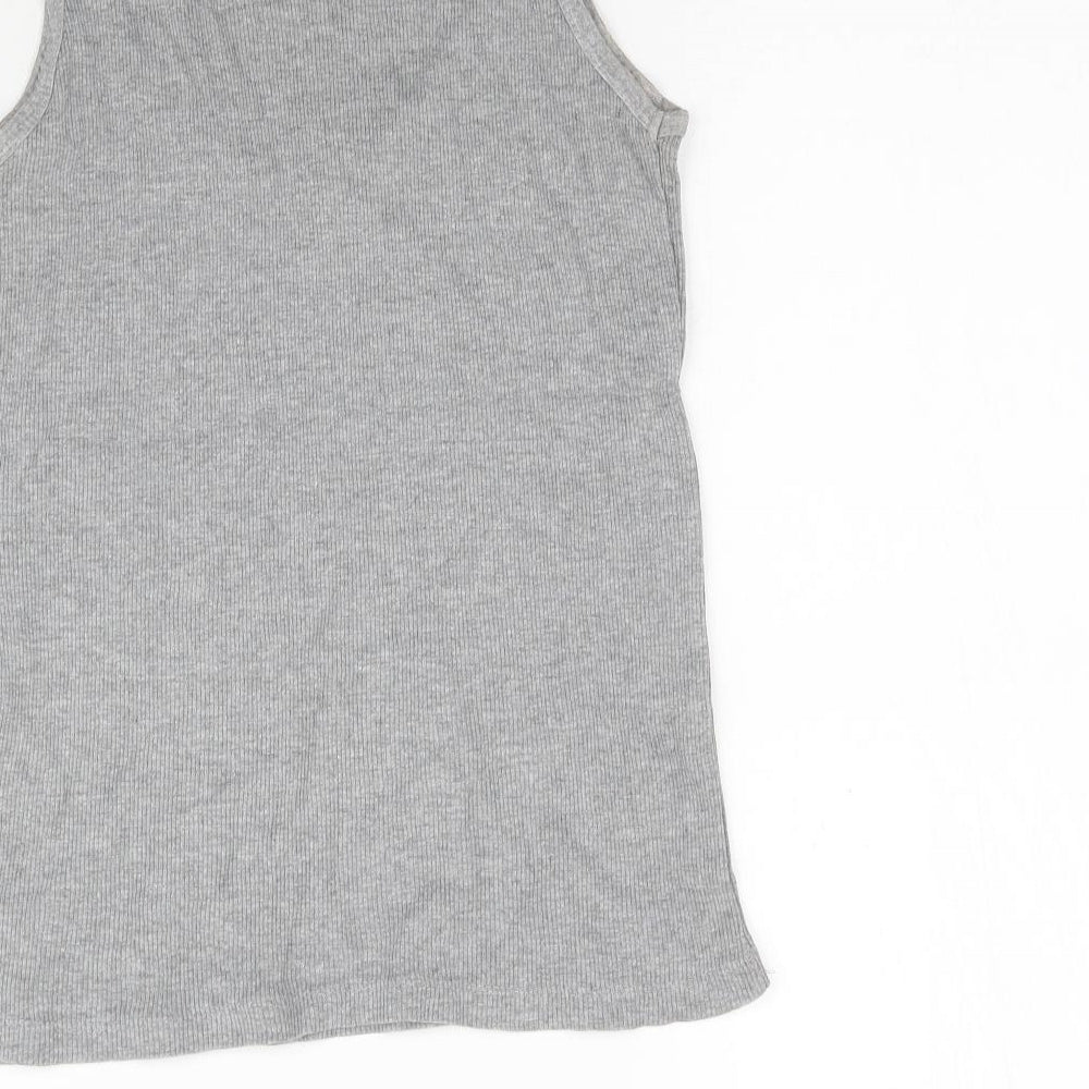 Womens UK Size 12 Atmosphere Grey Basic Tank