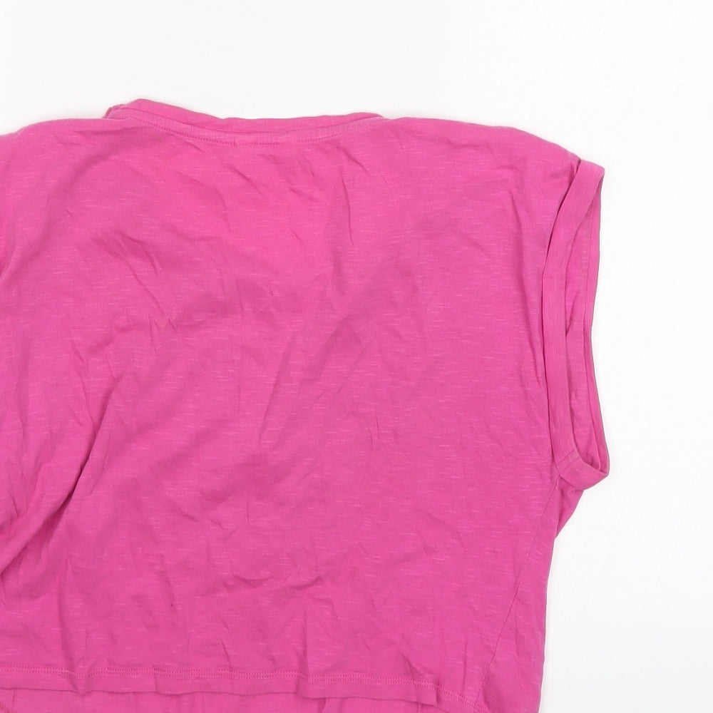 Kylie Girls Pink Wrap T-Shirt Size 13 Years