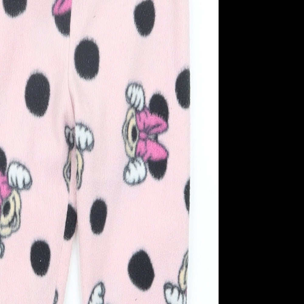 Primark Girls Pink Geometric Capri Pyjama Pants Size 18-24 Months - Minnie Mouse