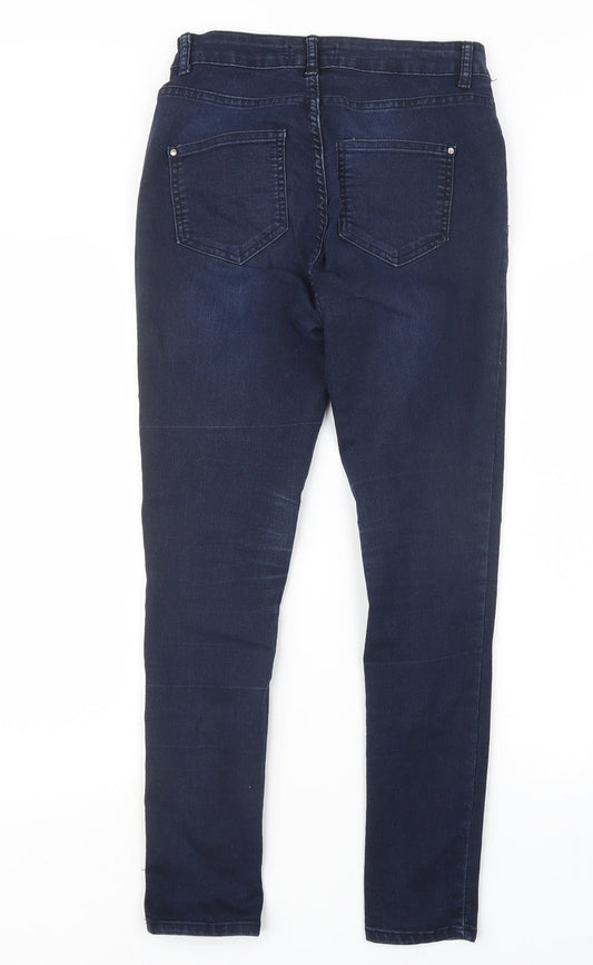 Select Womens Blue  Denim Straight Jeans Size 10 L27 in