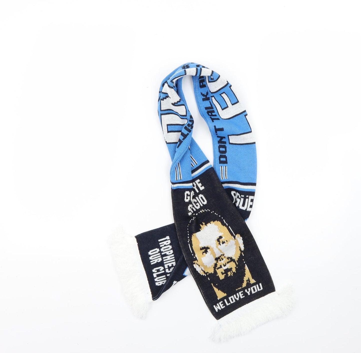 Preworn Football Scarf 60 in 8 in