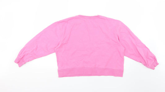 New Look Womens Pink Pullover Jumper Size S