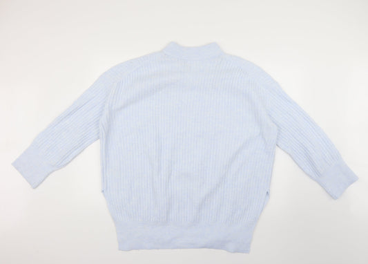 Womens UK Size S H&M Blue Pullover Jumper