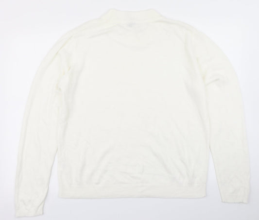 Womens UK Size 16 Originals White Pullover Jumper