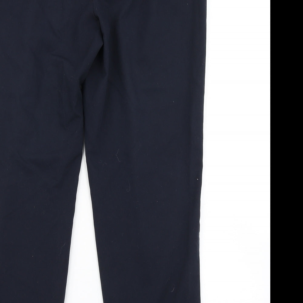 Womens UK Size 10 Dorothy Perkins Regular Fit Dress Pants Blue Trousers