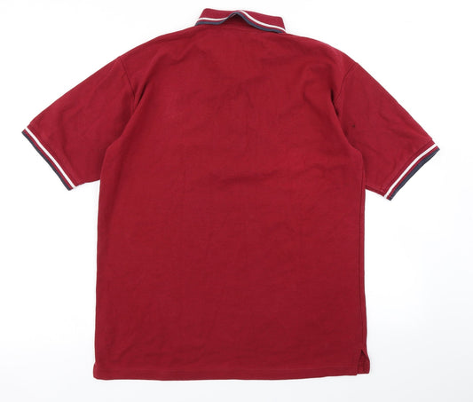 Unitex Mens Red Polo Size M