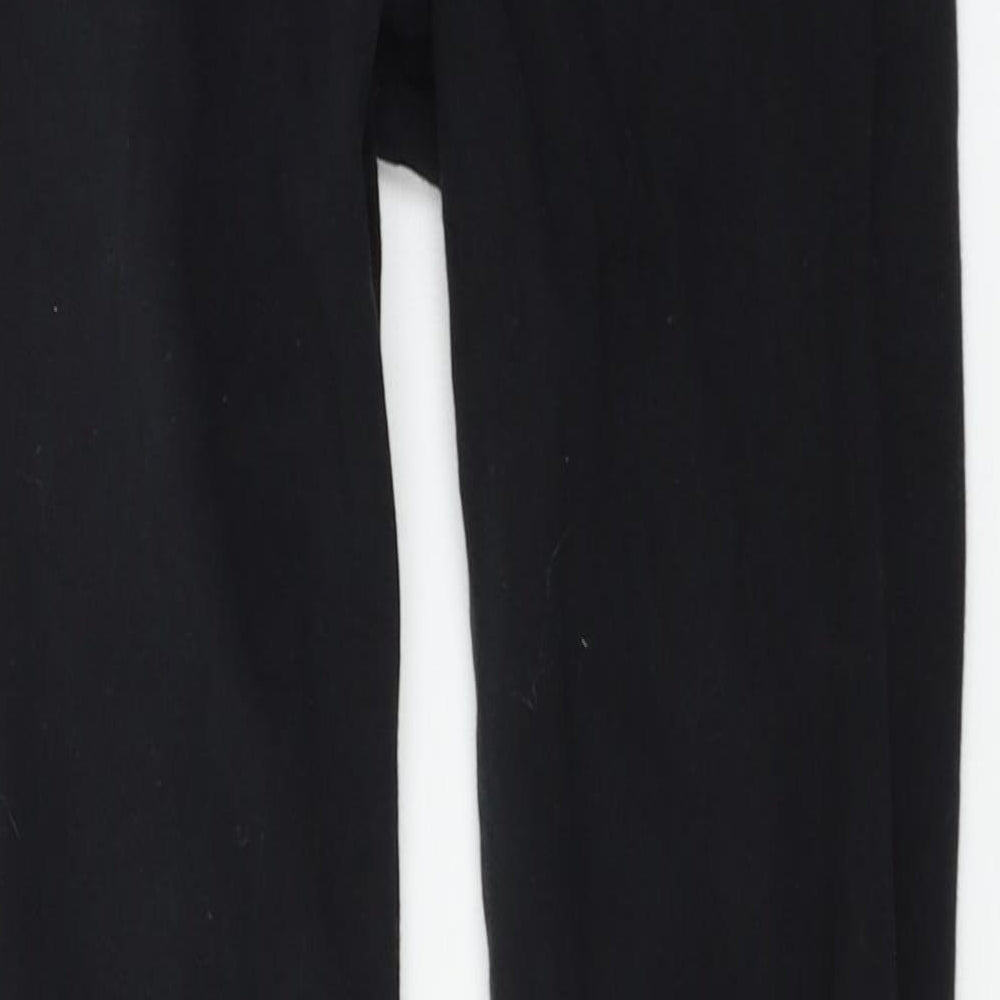 Myprotein Womens Black Jersey Capri Leggings Size XS L23 in
