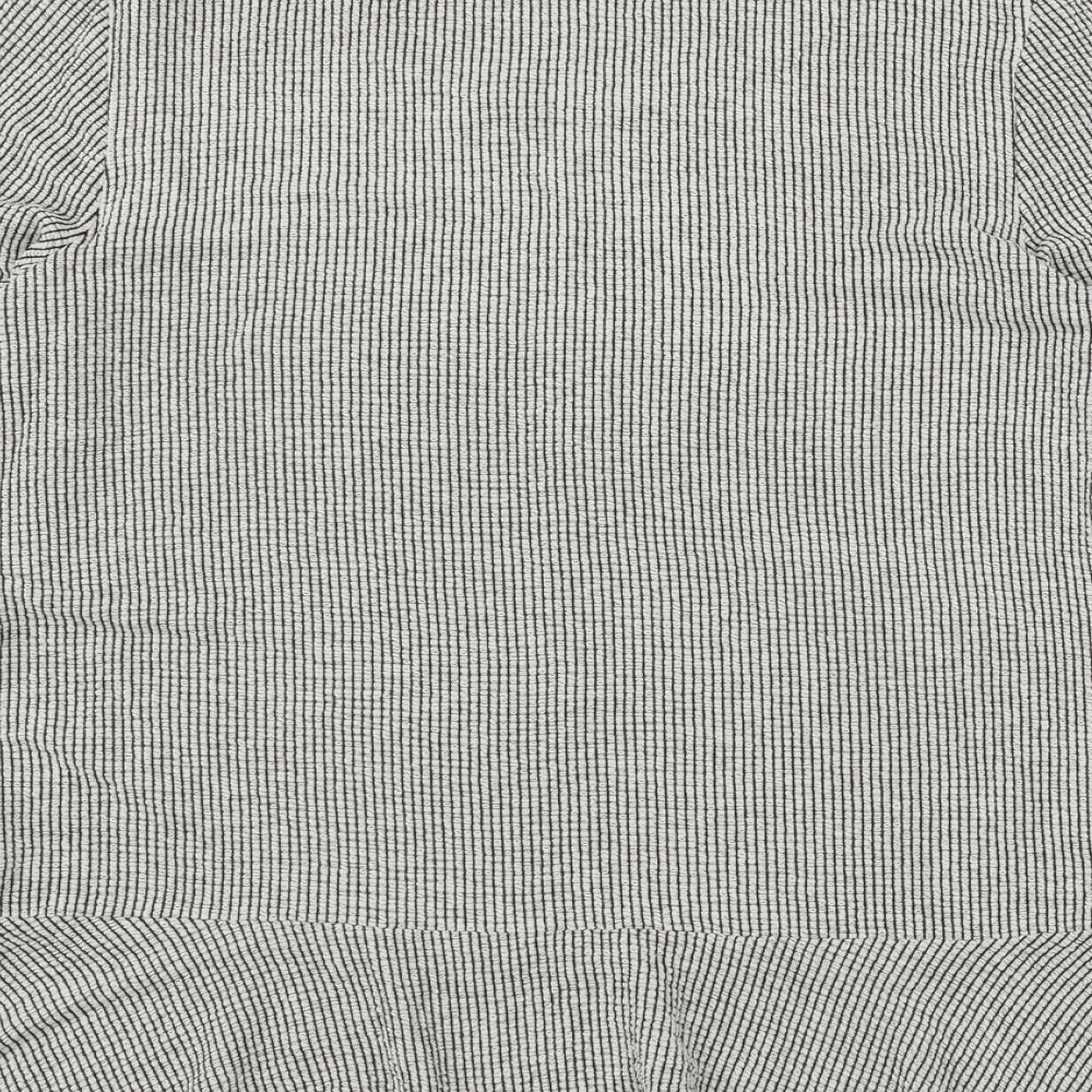 Womens UK Size 14 Betty & Co Grey Basic T-Shirt