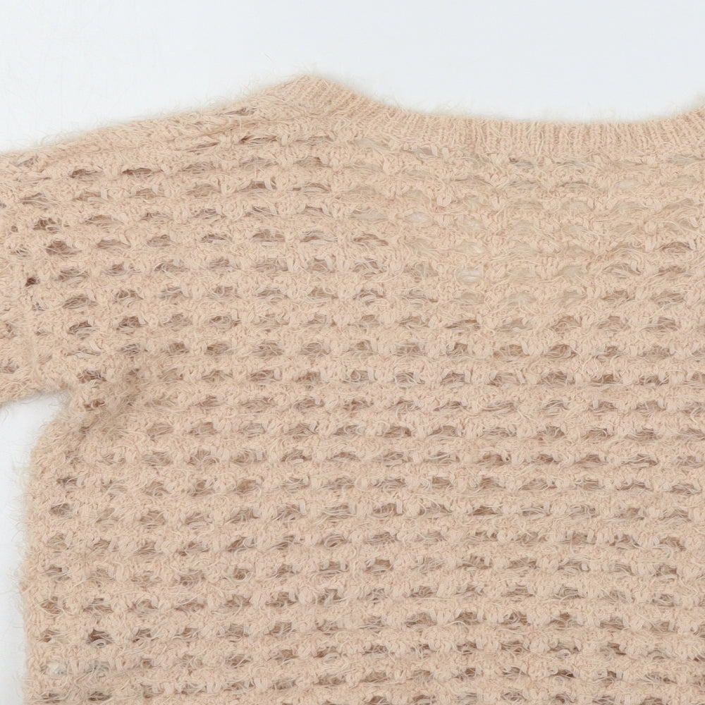 Womens UK Size S NEXT Pink Pullover Jumper