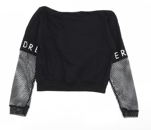Womens UK Size S Select Black Pullover Jumper