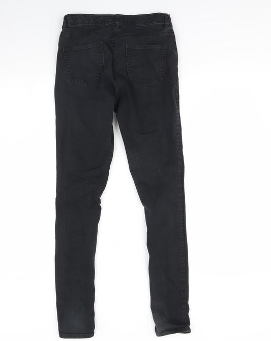 George Womens Black Denim Skinny Jeans Size 10 L29 in