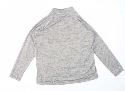 Womens UK Size L Matalan Grey Pullover Jumper